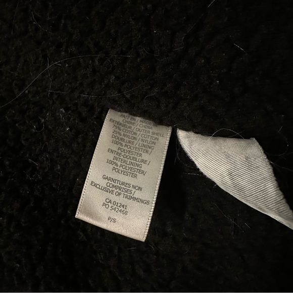 Twik Simons | womens small winter coat parka dark grey magnetic pockets buttons - Picture 4 of 5